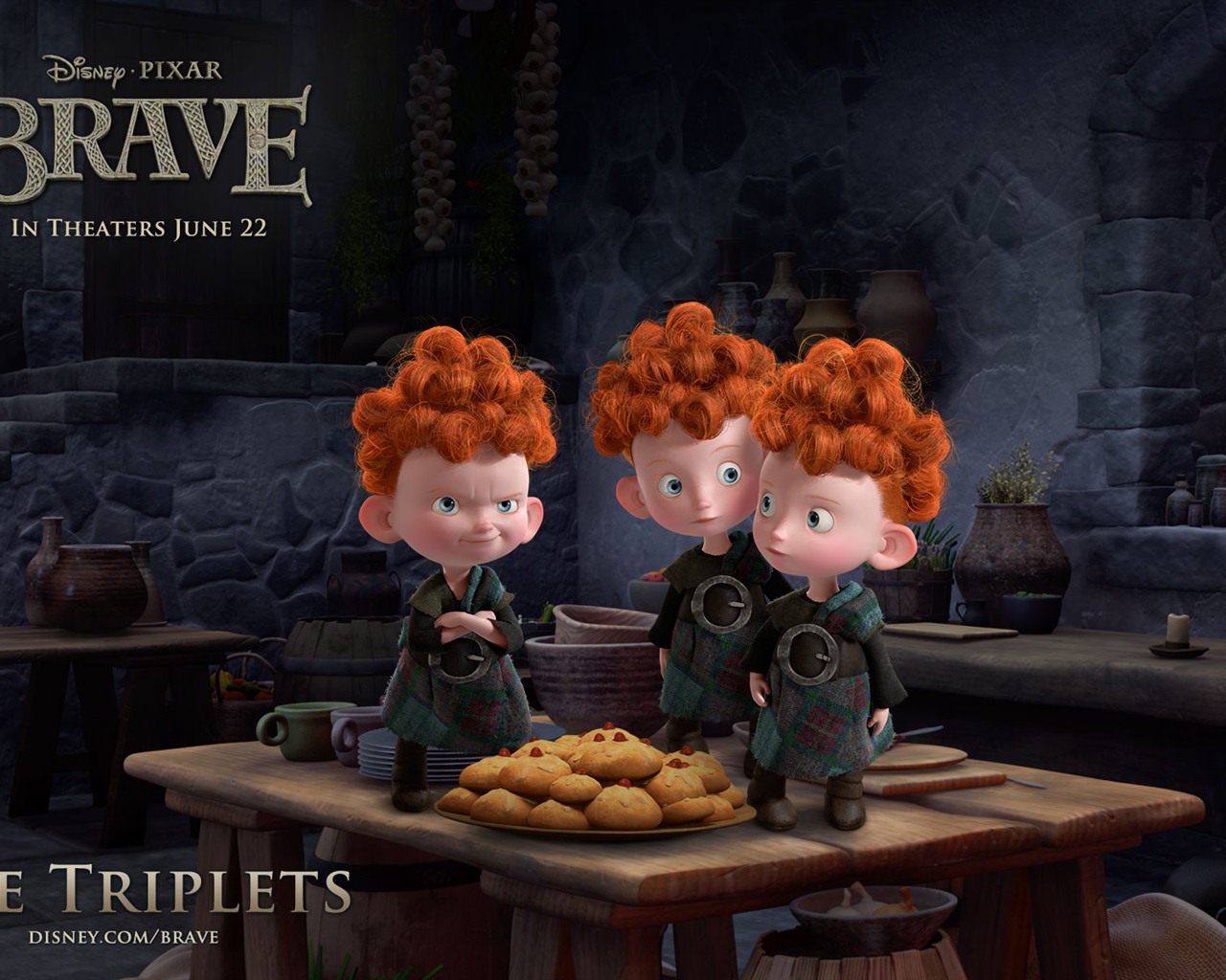 Brave 2012 HD wallpapers #10 - 1280x1024