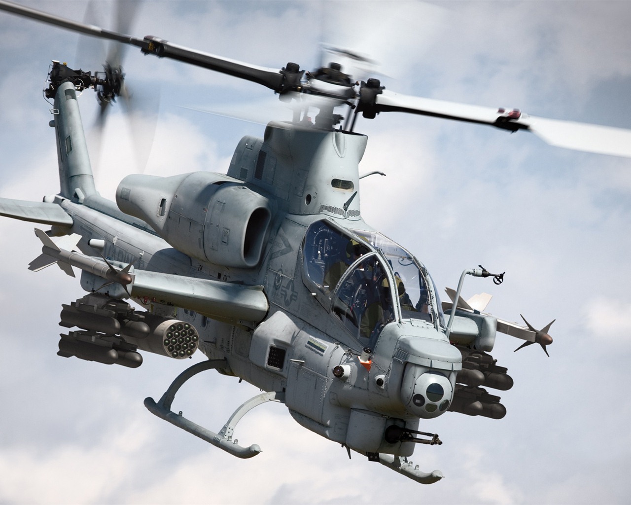Fonds d'écran HD hélicoptères militaires #2 - 1280x1024