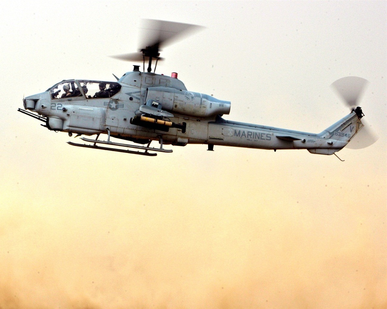 Военные вертолеты HD обои #7 - 1280x1024