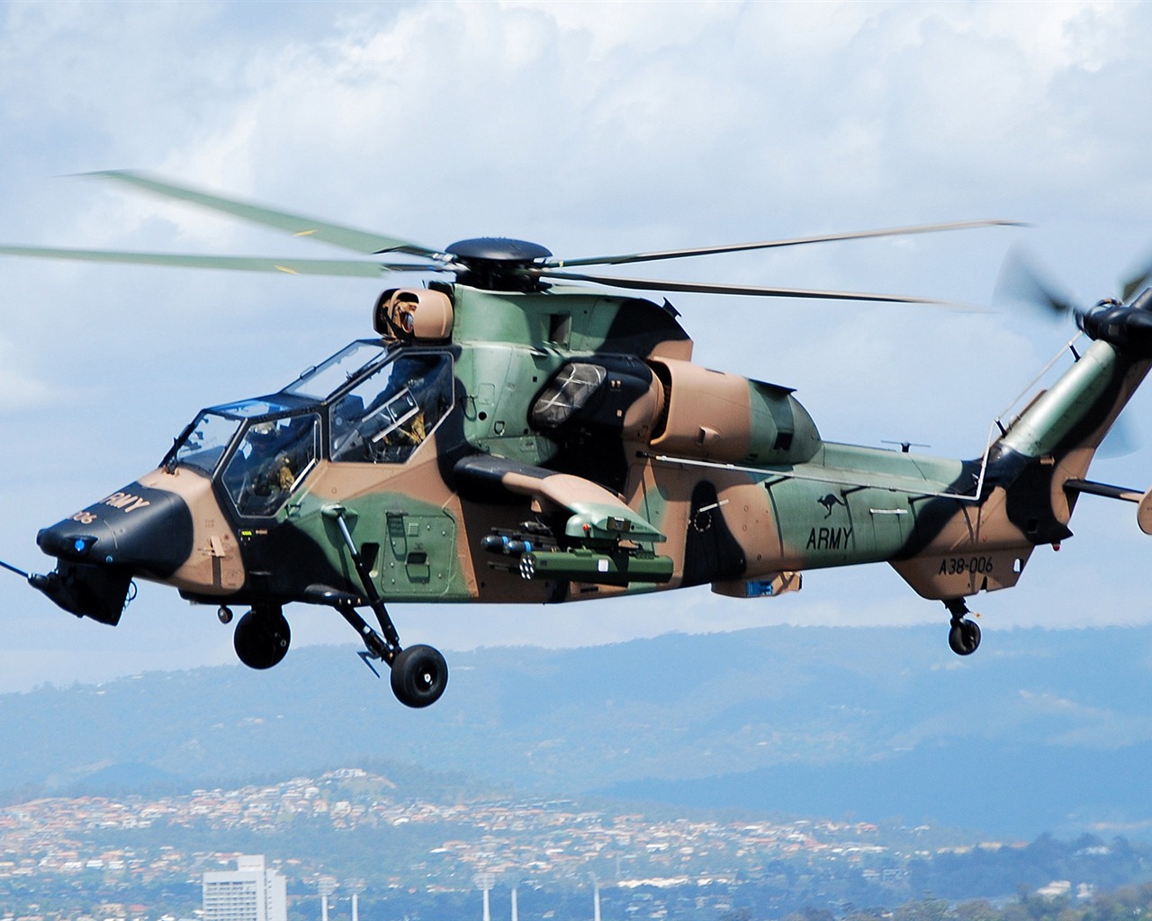 Fonds d'écran HD hélicoptères militaires #9 - 1280x1024