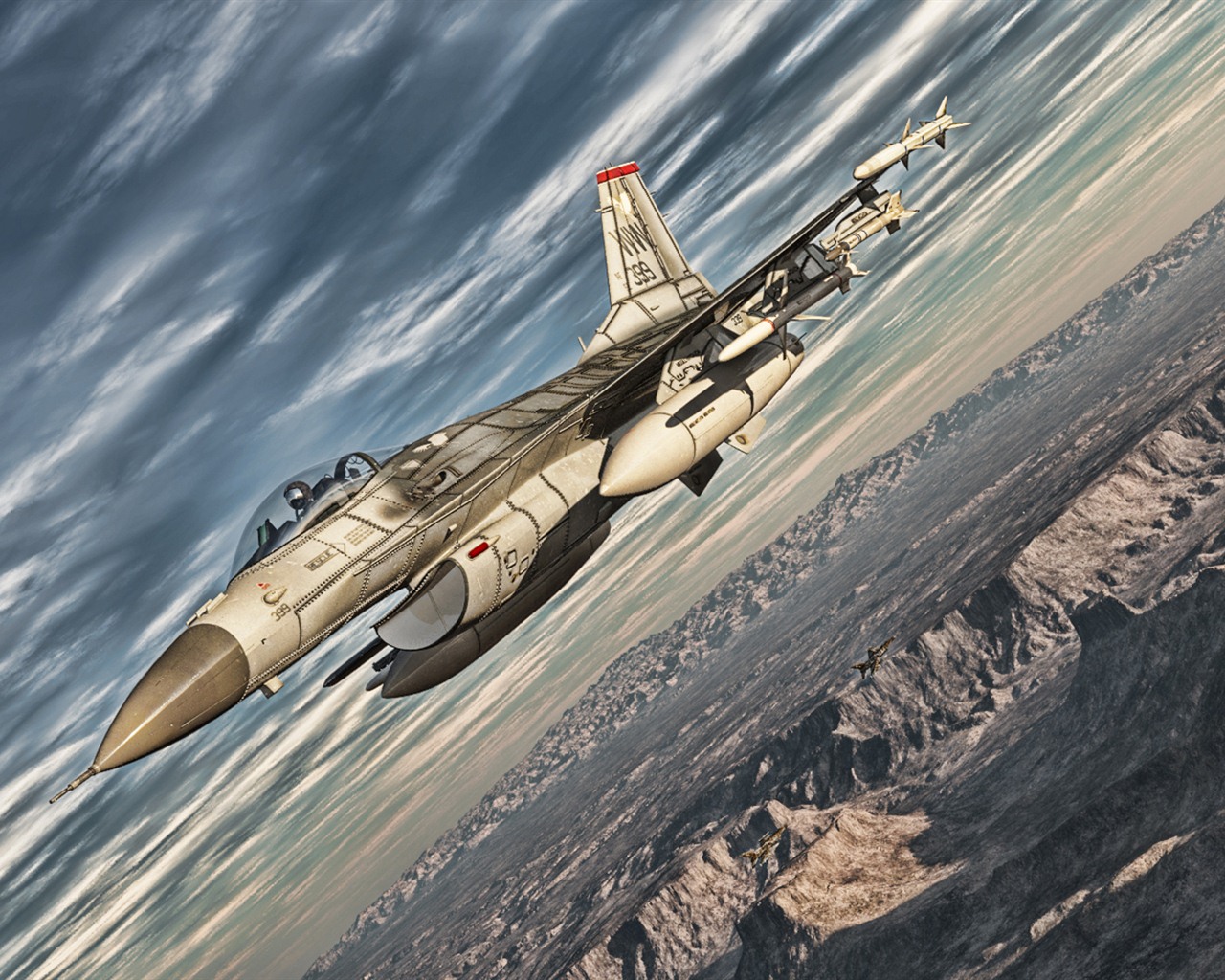 Military fighter HD widescreen wallpapers #12 - 1280x1024