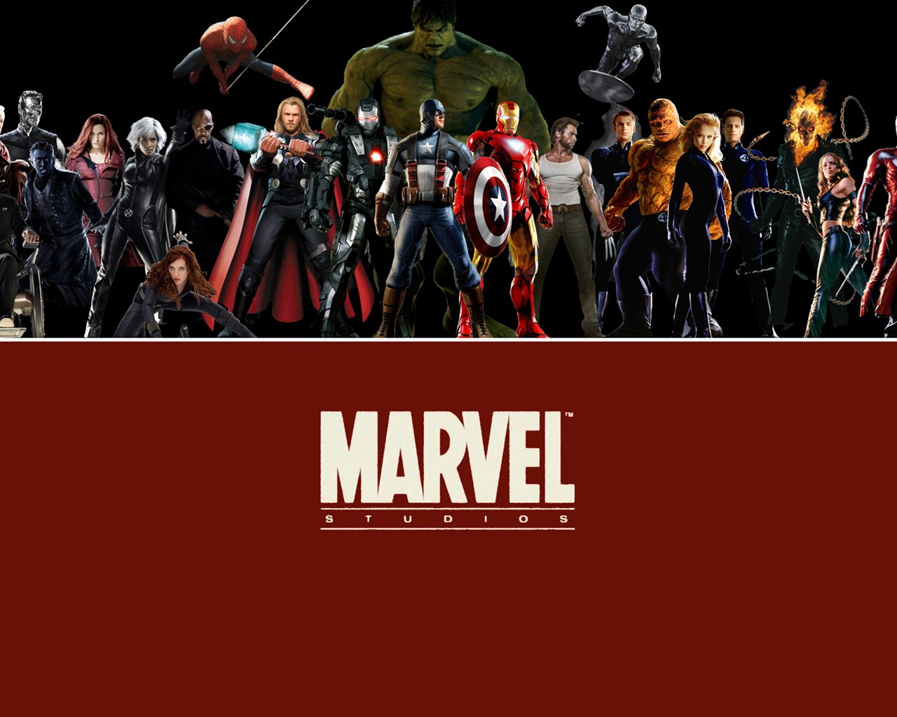 Les fonds d'écran HD 2012 Avengers #8 - 1280x1024