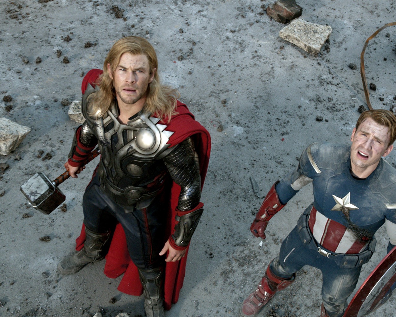Les fonds d'écran HD 2012 Avengers #18 - 1280x1024