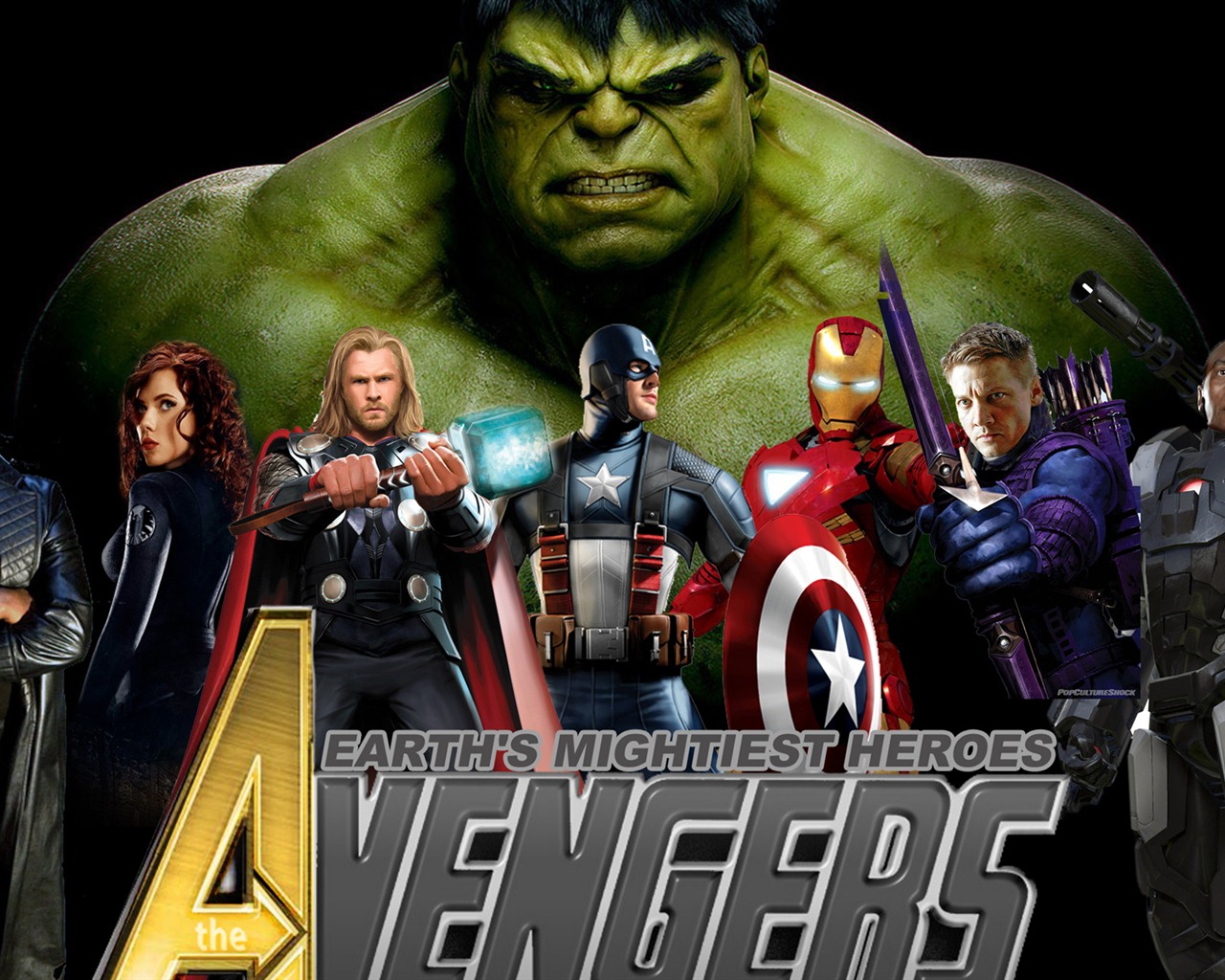 The Avengers 2012 復仇者聯盟2012 高清壁紙 #19 - 1280x1024