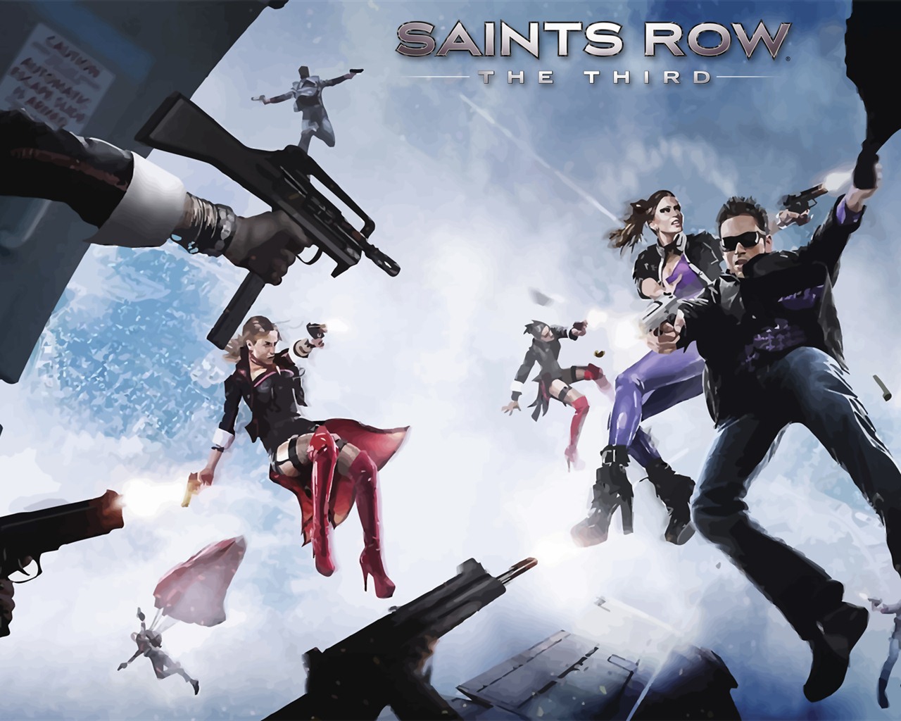 Saints Row: The Third 黑道聖徒3 高清壁紙 #1 - 1280x1024