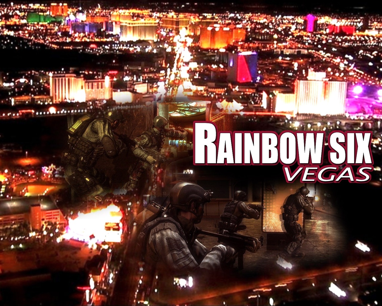 Tom Clancy 's Rainbow Six: Vegas HD wallpapers #2 - 1280x1024