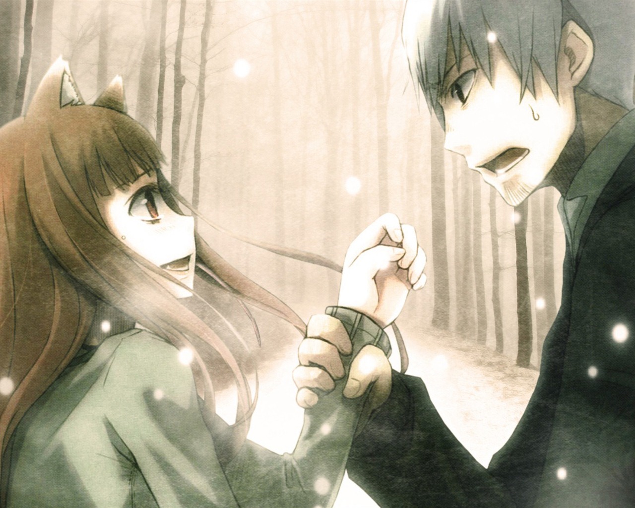 Spice and Wolf HD wallpapers #3 - 1280x1024