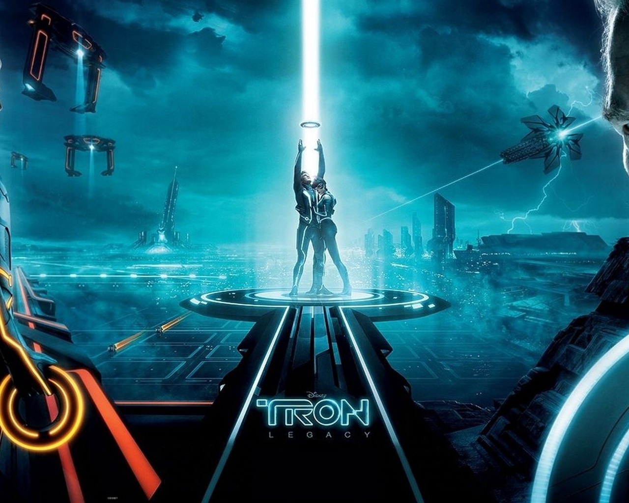 2010 Tron: Legacy 创：光速战记 高清壁纸11 - 1280x1024