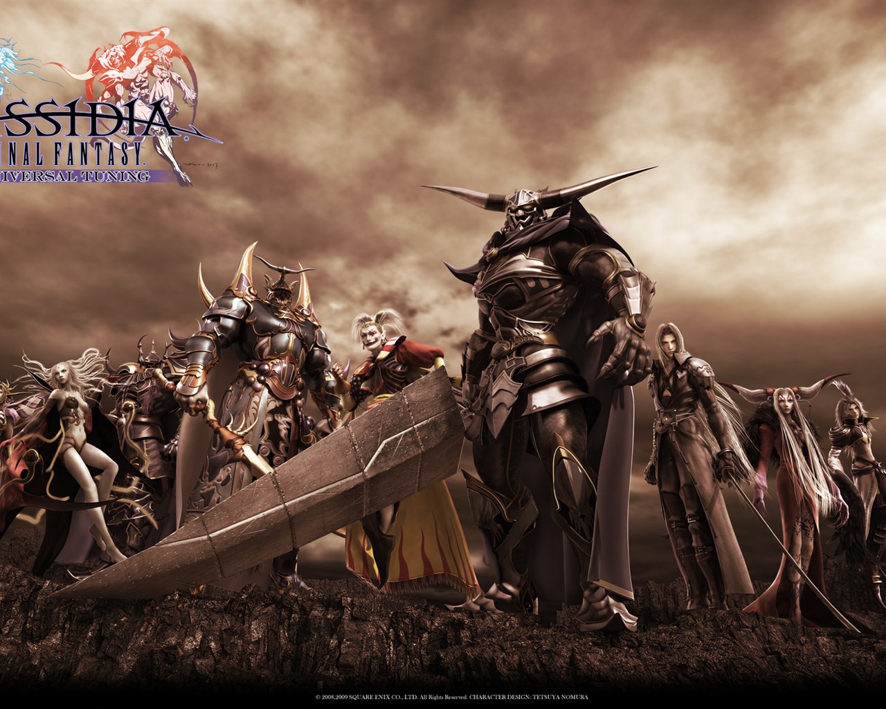 Dissidia 012: Duodecim Final Fantasy HD fondos de pantalla #2 - 1280x1024