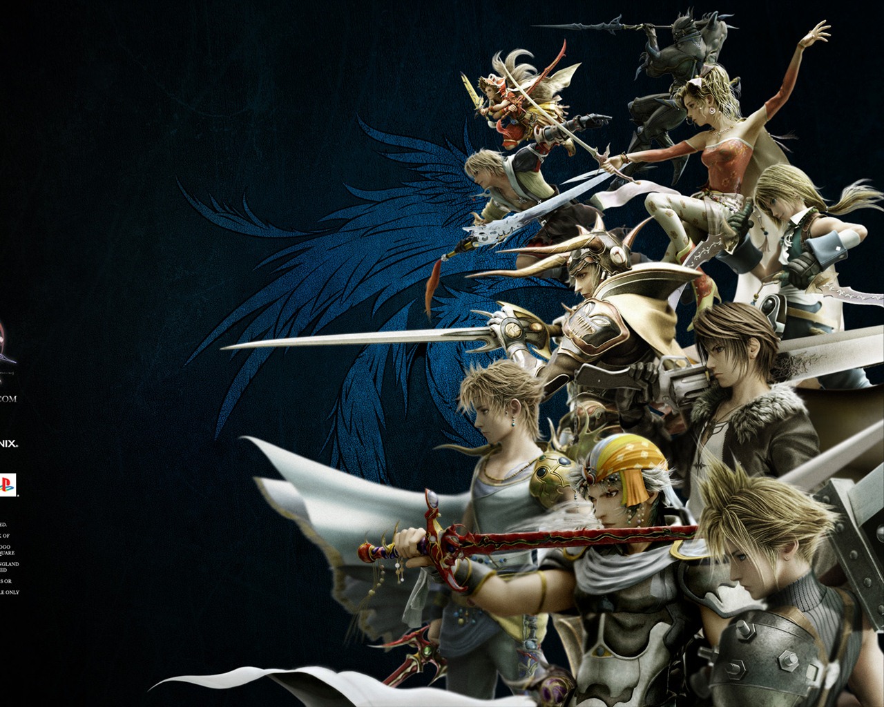 Dissidia 012: Final Fantasy Duodecim HD tapety na plochu #9 - 1280x1024