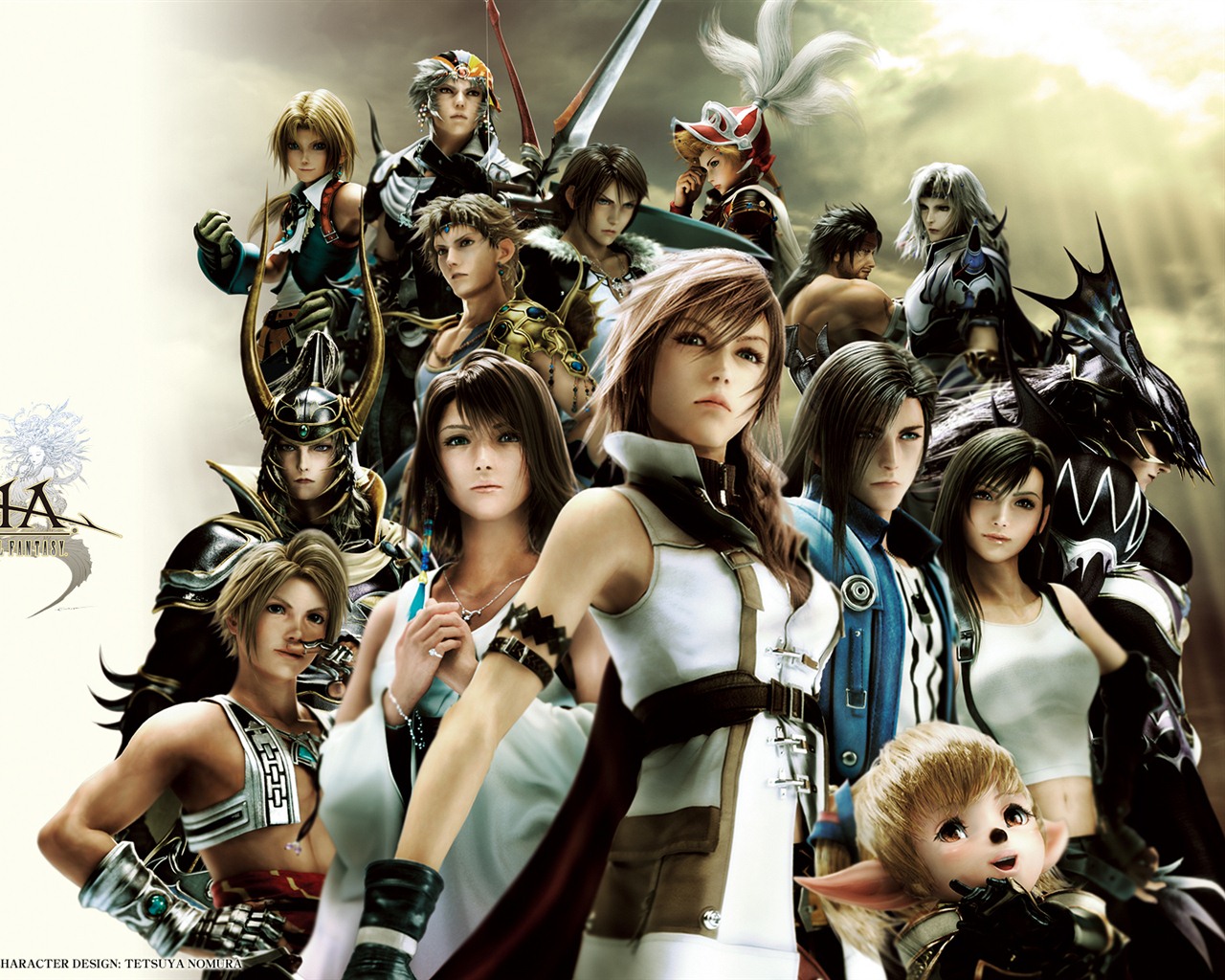 Dissidia 012: Duodecim Final Fantasy HD fondos de pantalla #12 - 1280x1024