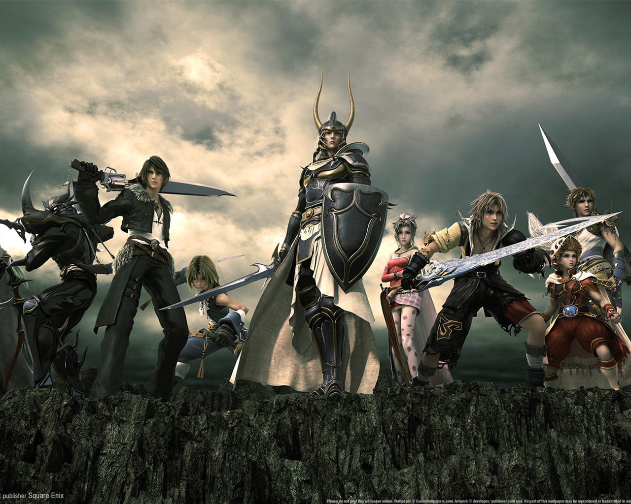 Dissidia 012: Duodecim Final Fantasy HD fondos de pantalla #13 - 1280x1024
