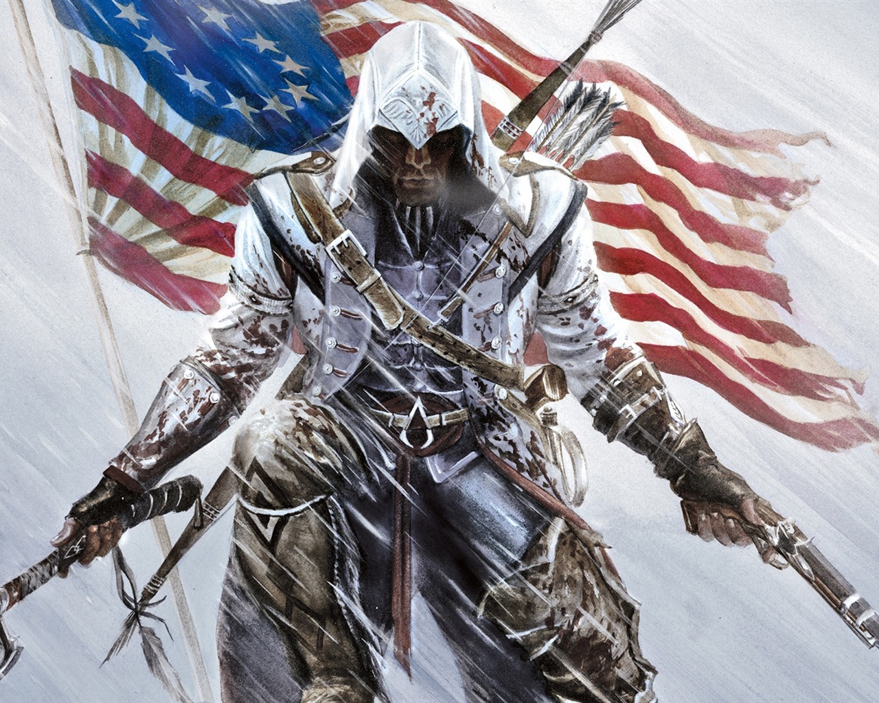 Assassin Creed 3 HD tapety na plochu #1 - 1280x1024