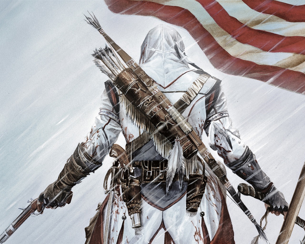 Assassin 's Creed 3 fonds d'écran HD #5 - 1280x1024