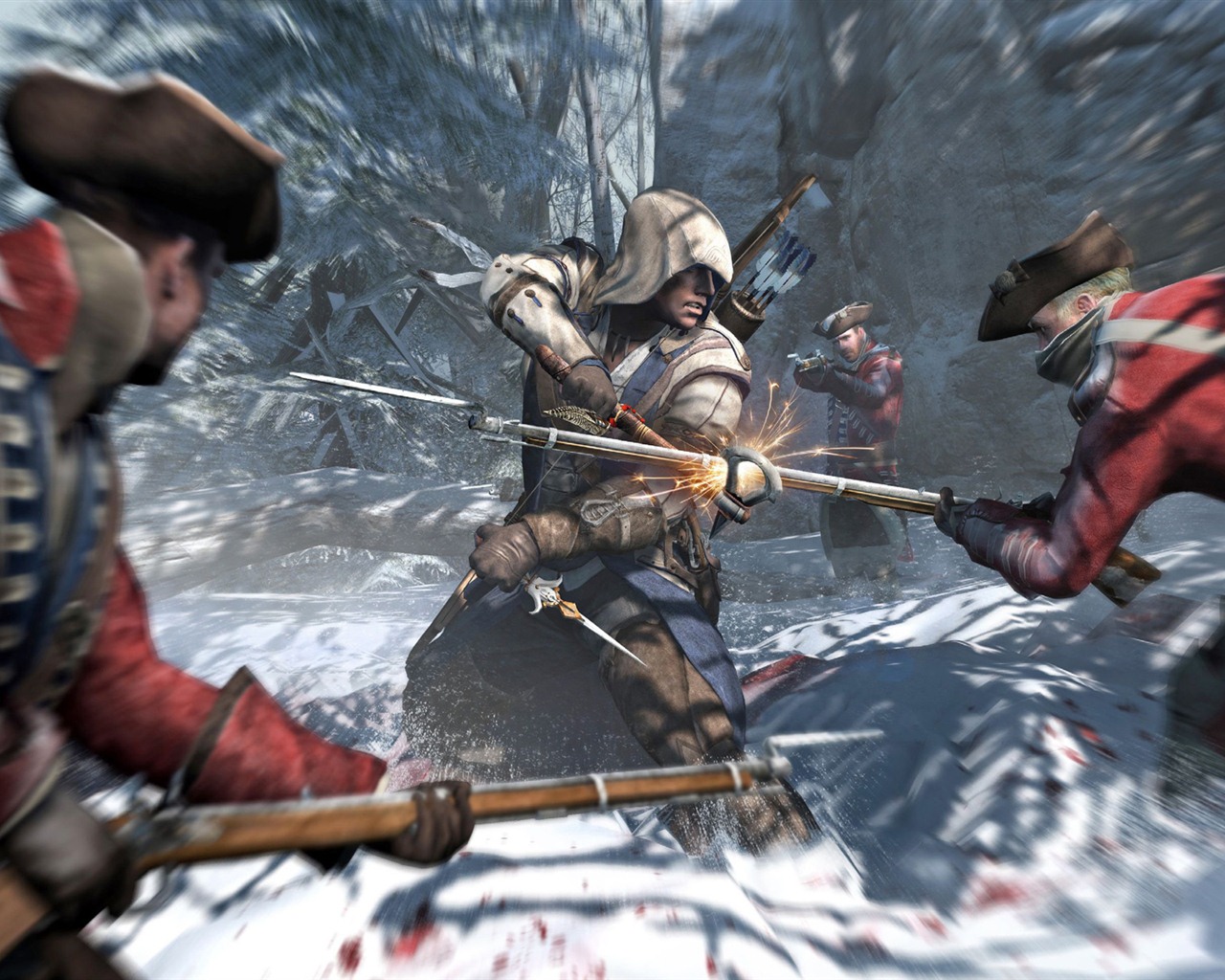 Assassin 's Creed 3 fonds d'écran HD #8 - 1280x1024