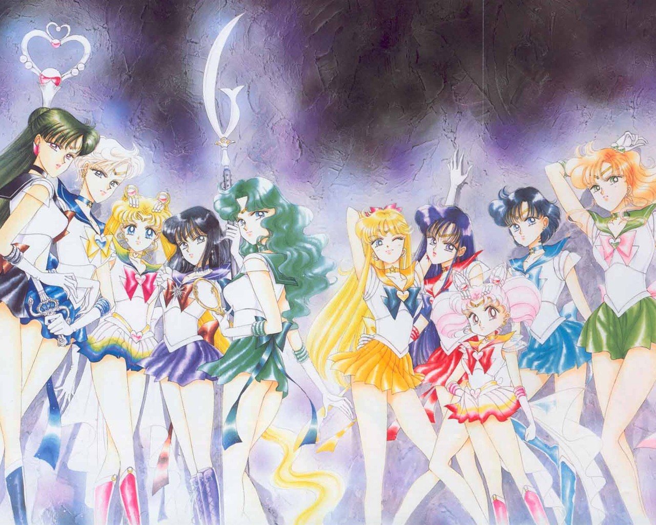 Sailor Moon fonds d'écran HD #9 - 1280x1024