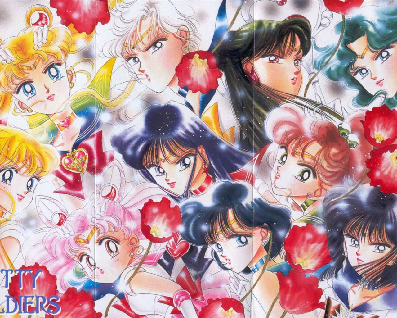 Sailor Moon fonds d'écran HD #10 - 1280x1024
