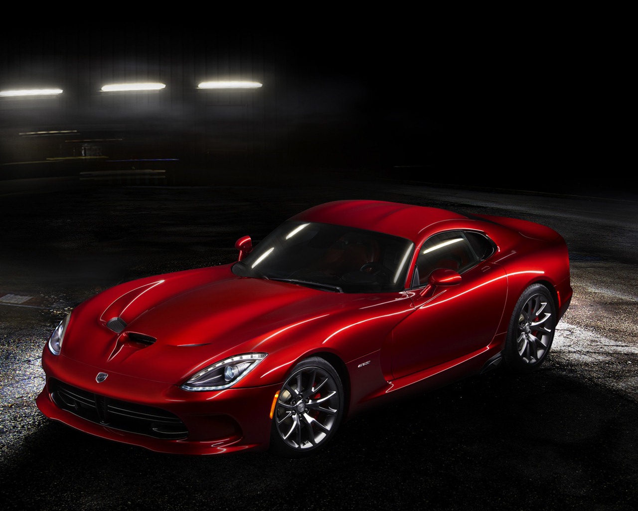 2012 SRT Viper GTS 蝰蛇GTS 高清壁纸2 - 1280x1024