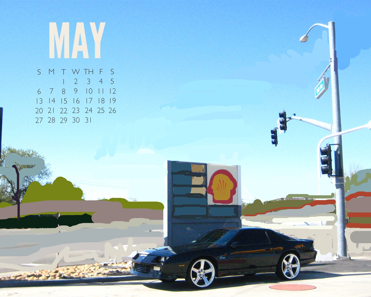 May 2012 Calendar wallpapers (1) #13 - 1280x1024