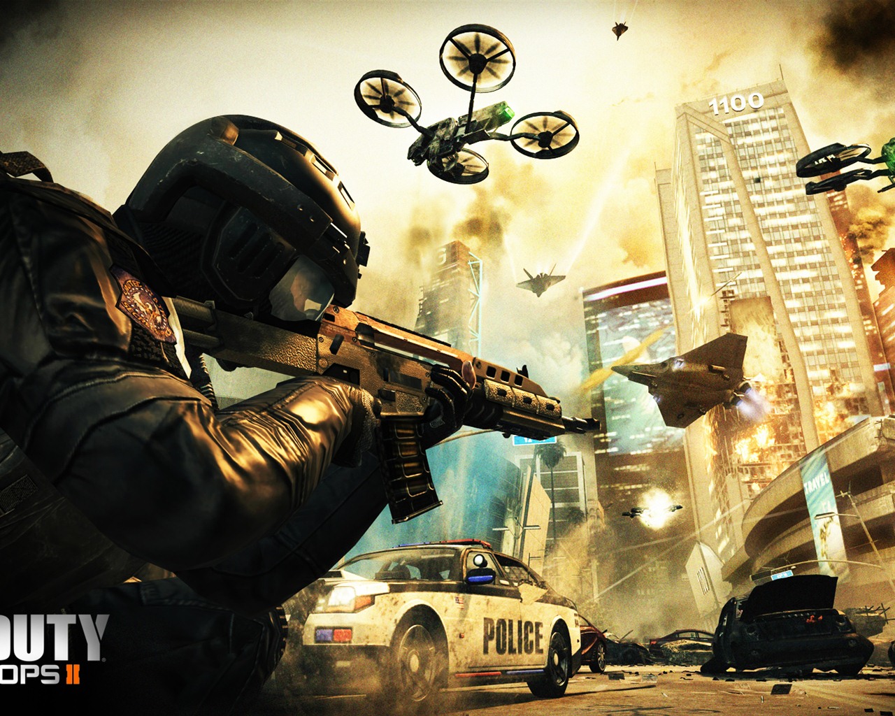 Call of Duty: Black Ops 2 fonds d'écran HD #1 - 1280x1024