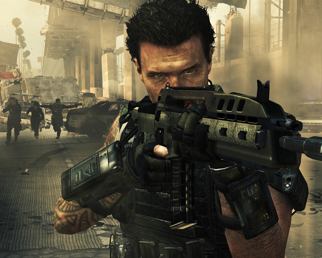 Call of Duty: Black Ops 2 使命召唤9：黑色行动2 高清壁纸6 - 1280x1024