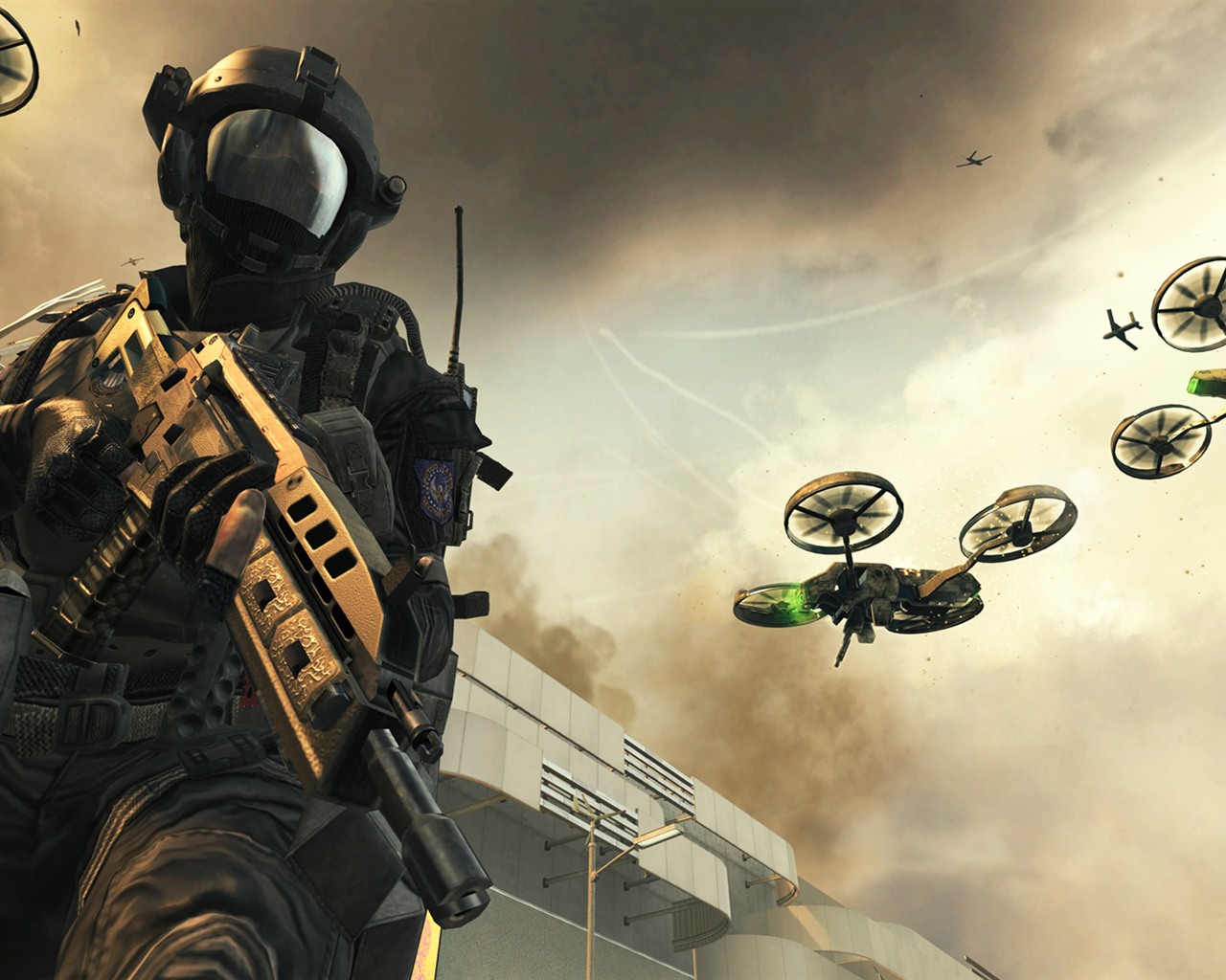 Зов Duty: Black Ops 2 HD обои #9 - 1280x1024