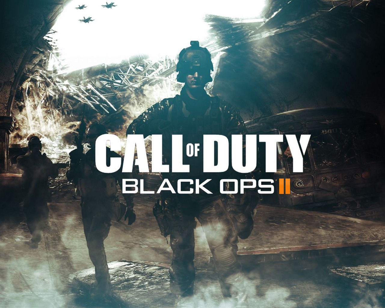 Зов Duty: Black Ops 2 HD обои #10 - 1280x1024