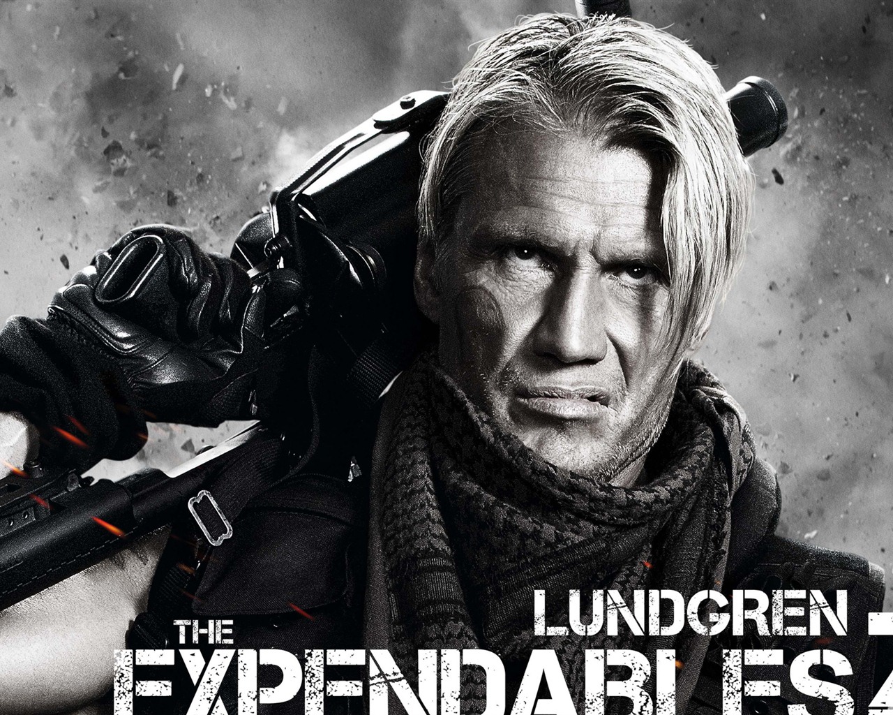 2012 Les 2 fonds d'écran HD Expendables #3 - 1280x1024