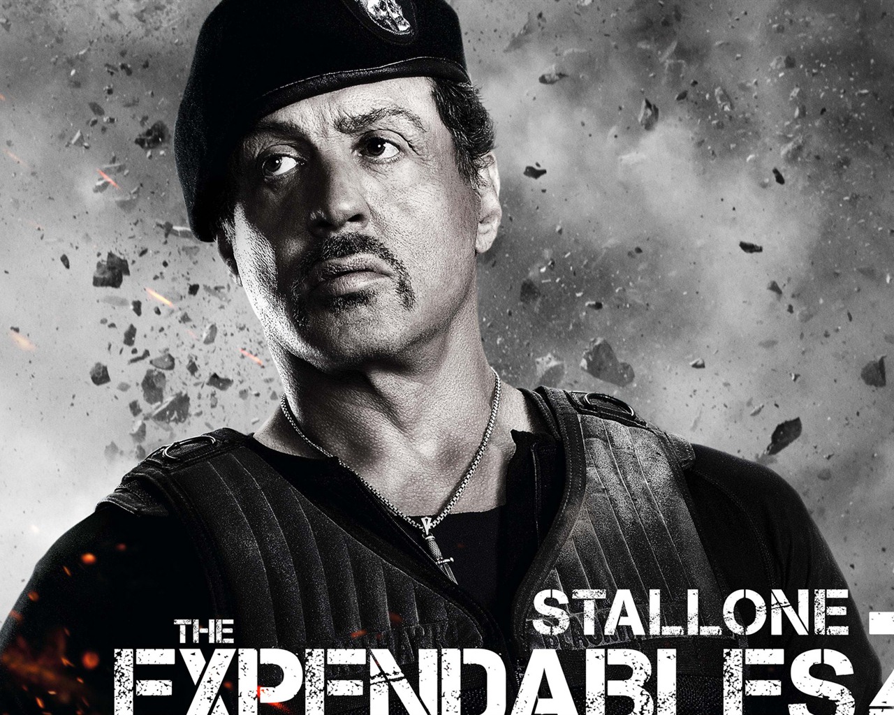 2012 Expendables 2 HD tapety na plochu #9 - 1280x1024