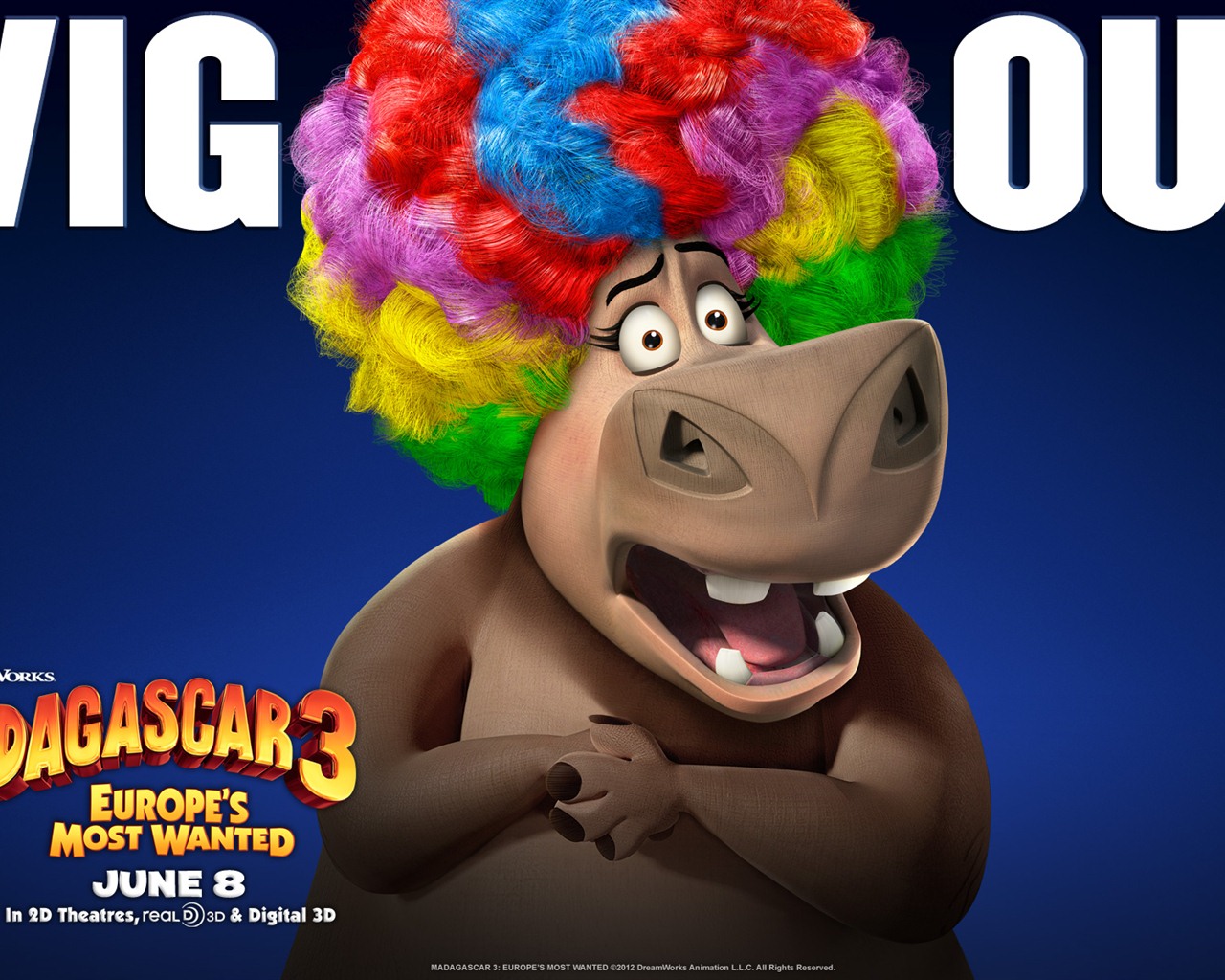 Madagascar 3: Europe's Most Wanted HD wallpapers #12 - 1280x1024