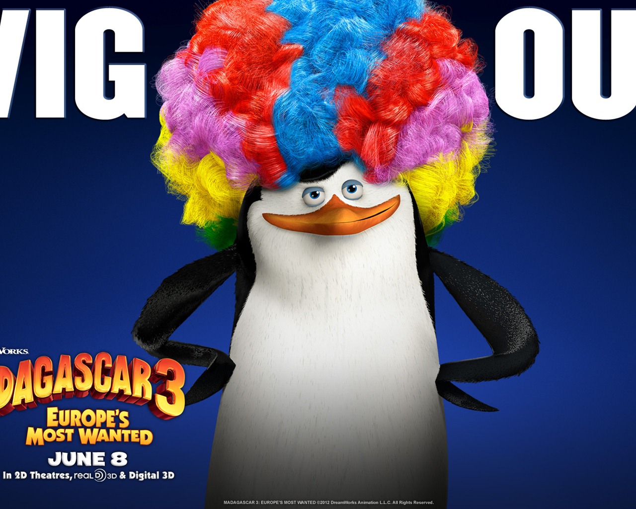 Madagascar 3: Europe's Most Wanted HD wallpapers #15 - 1280x1024