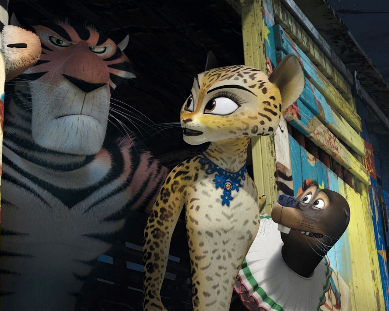 Madagascar 3: Europe's Most Wanted HD wallpapers #16 - 1280x1024