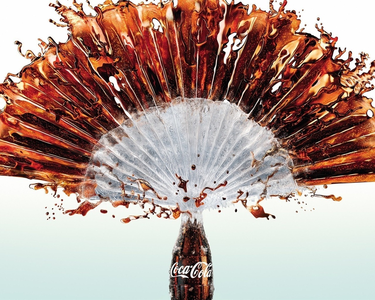 코카콜라 아름다운 광고 배경 화면 #1 - 1280x1024