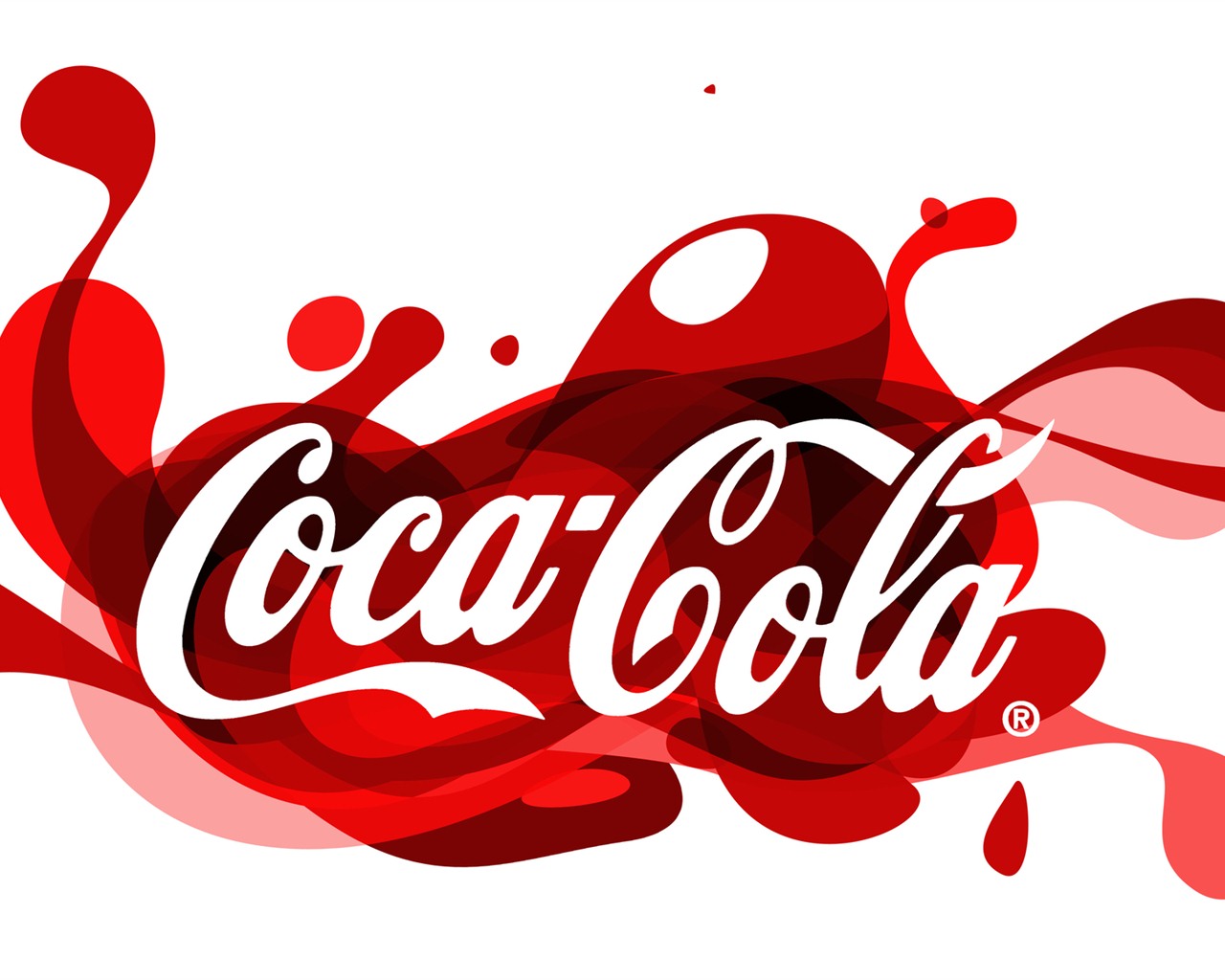 Coca-Cola schöne Ad Wallpaper #12 - 1280x1024