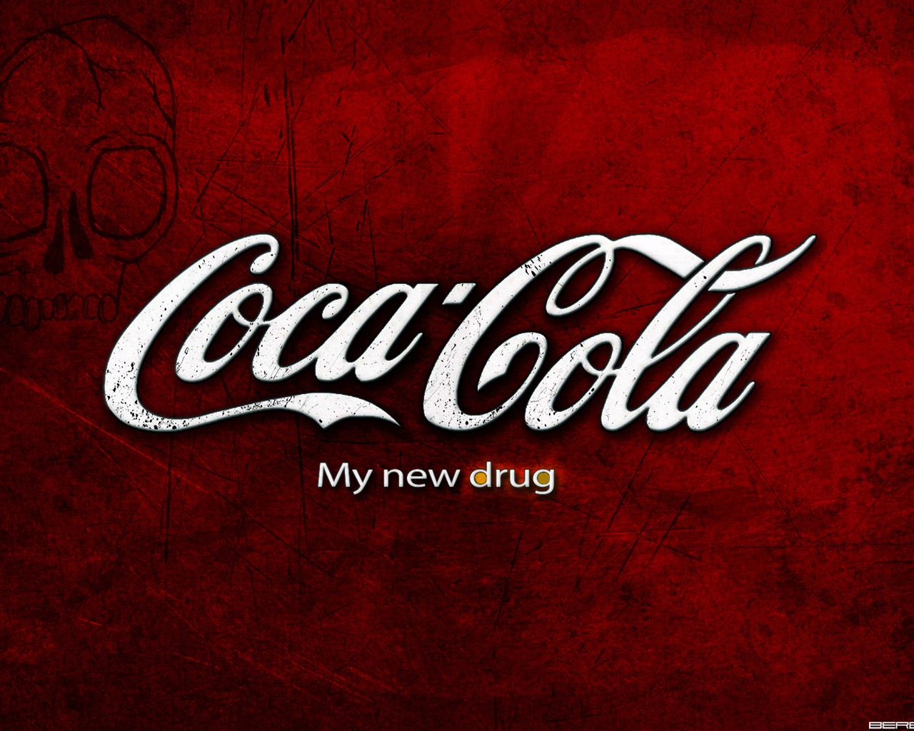 Coca-Cola schöne Ad Wallpaper #13 - 1280x1024