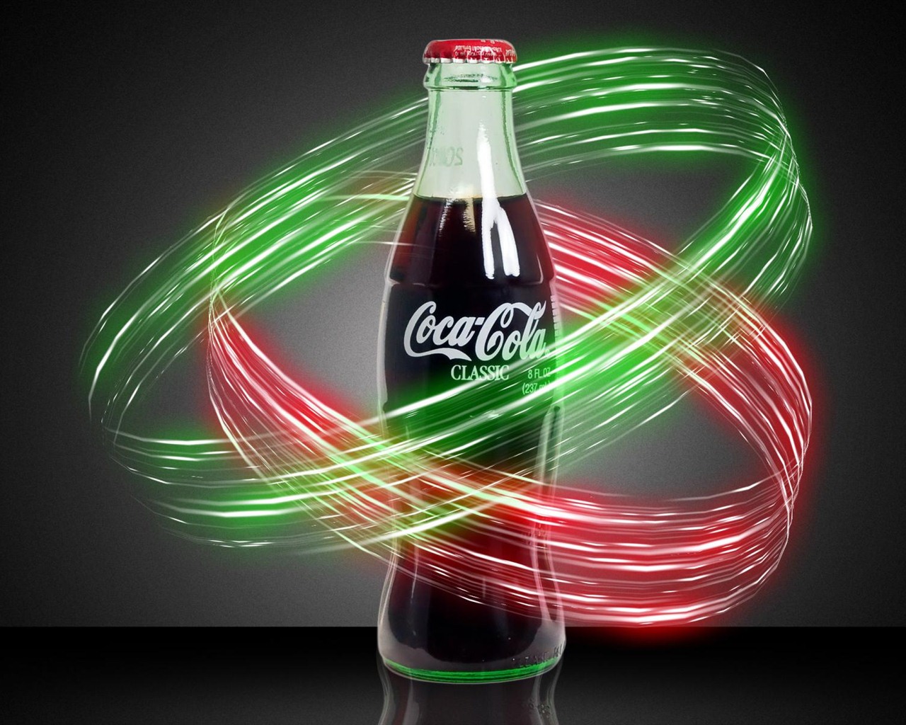 Coca-Cola schöne Ad Wallpaper #17 - 1280x1024