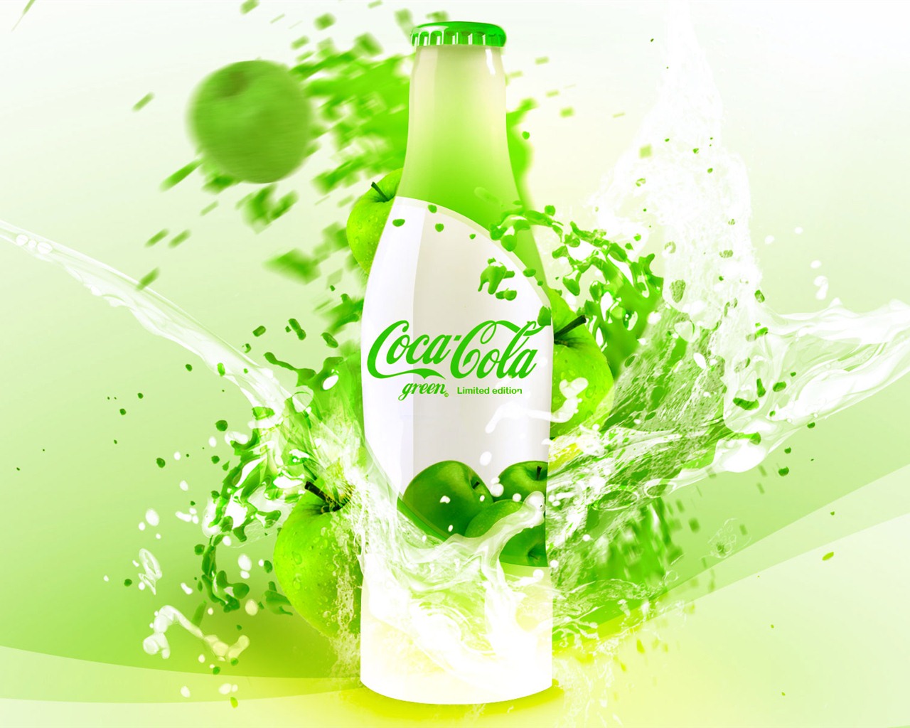 Coca-Cola красивыми обоями объявление #26 - 1280x1024