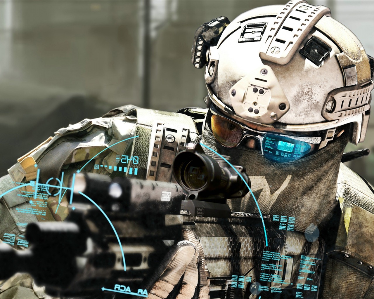 Ghost Recon: Future Soldier fondos de pantalla de alta definición #4 - 1280x1024
