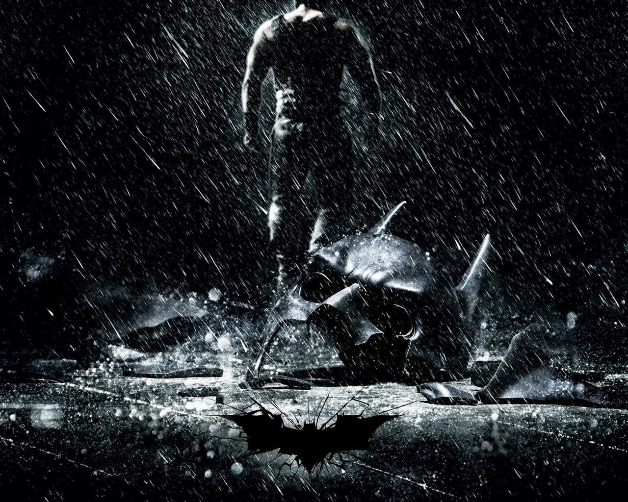 The Dark Knight восходит 2012 HD обои #3 - 1280x1024