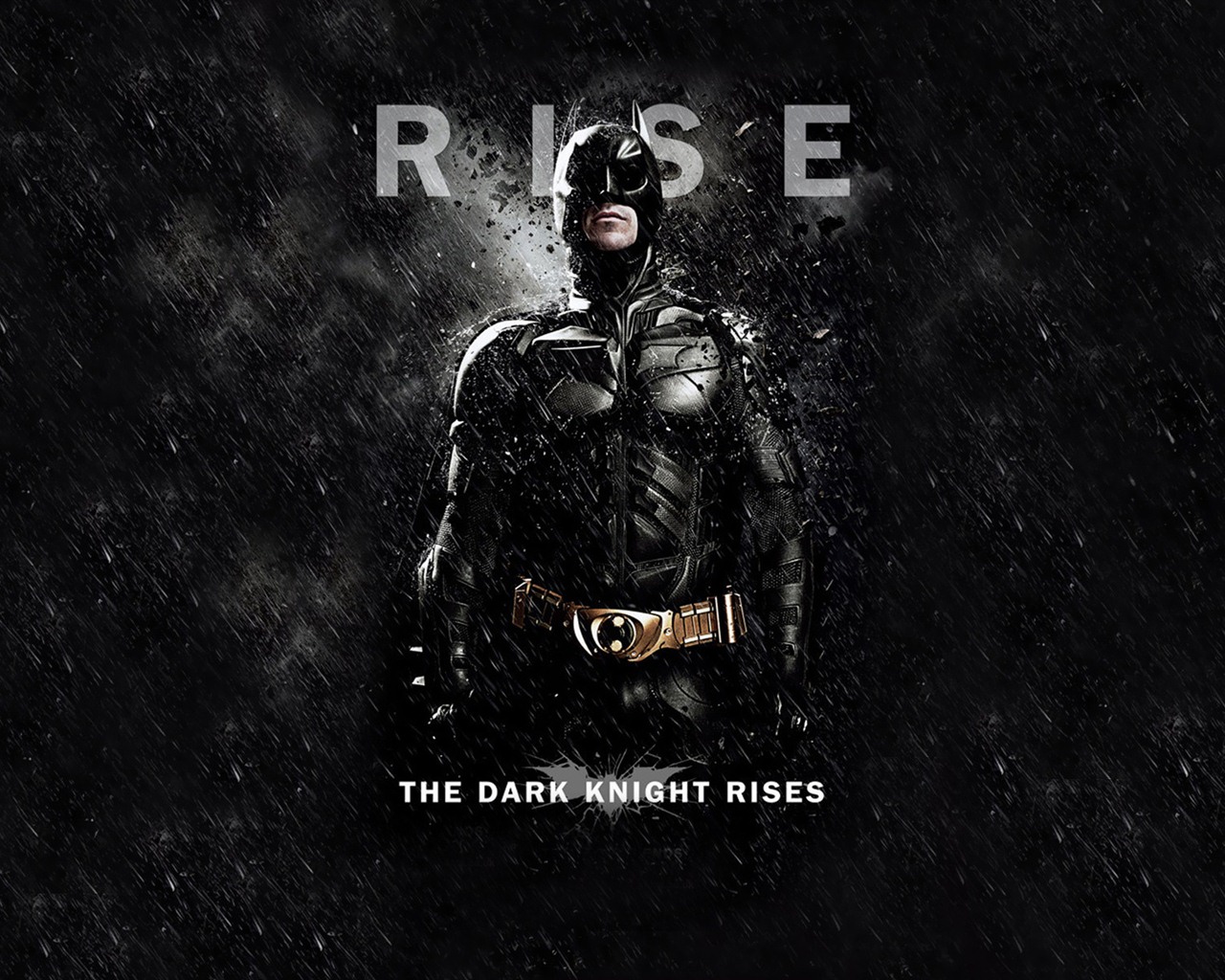 The Dark Knight восходит 2012 HD обои #4 - 1280x1024