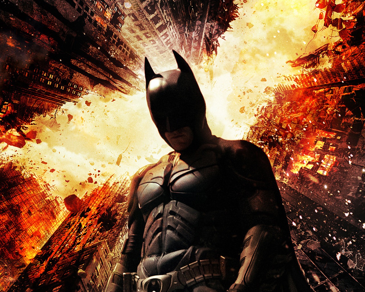 The Dark Knight восходит 2012 HD обои #10 - 1280x1024