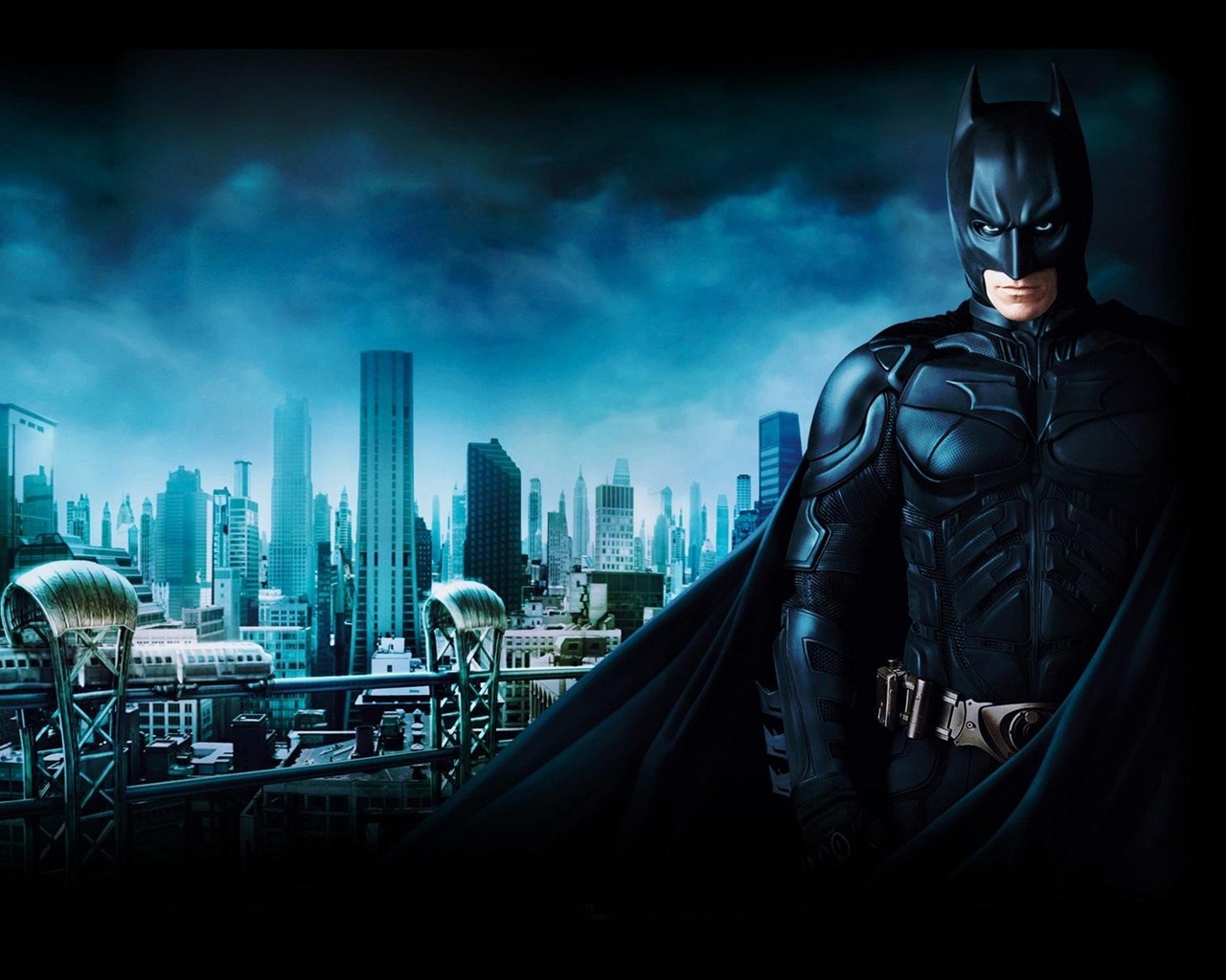 The Dark Knight восходит 2012 HD обои #12 - 1280x1024