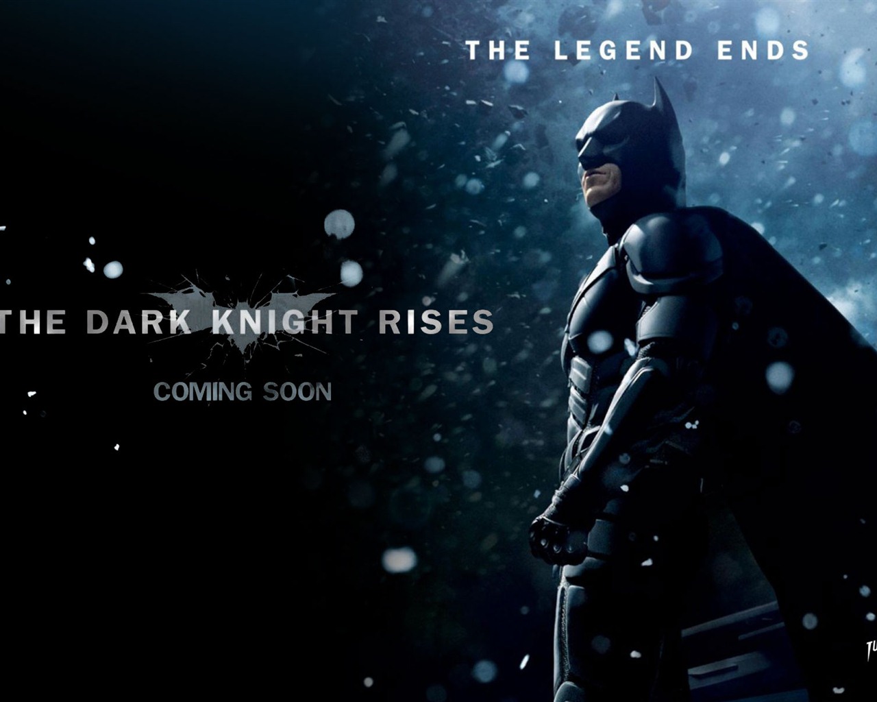 The Dark Knight восходит 2012 HD обои #16 - 1280x1024