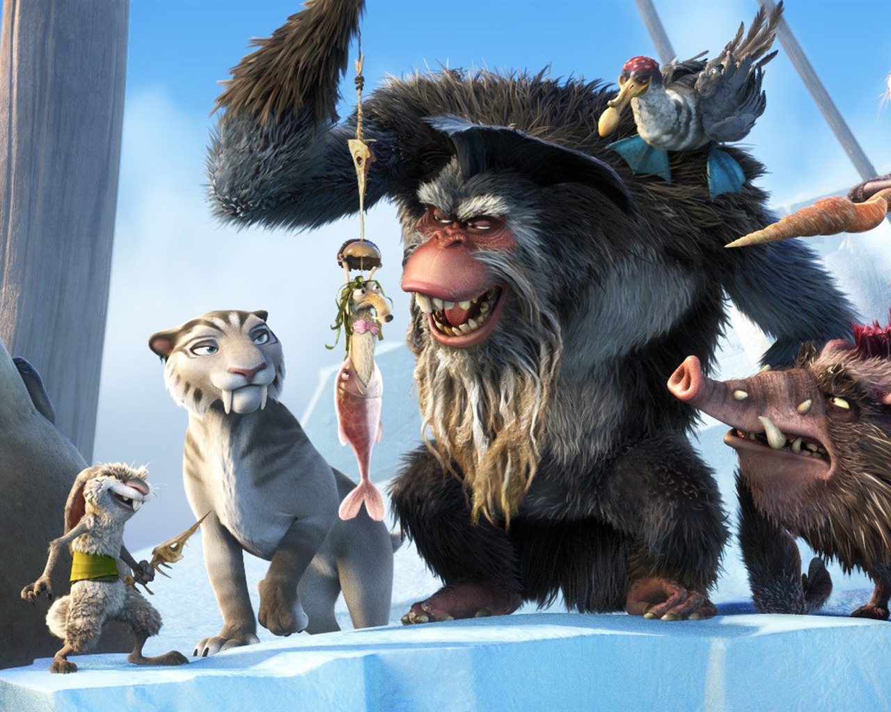Ice Age 4: Continental Drift HD wallpapers #13 - 1280x1024