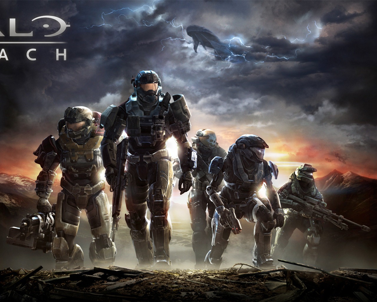 Halo game HD wallpapers #17 - 1280x1024