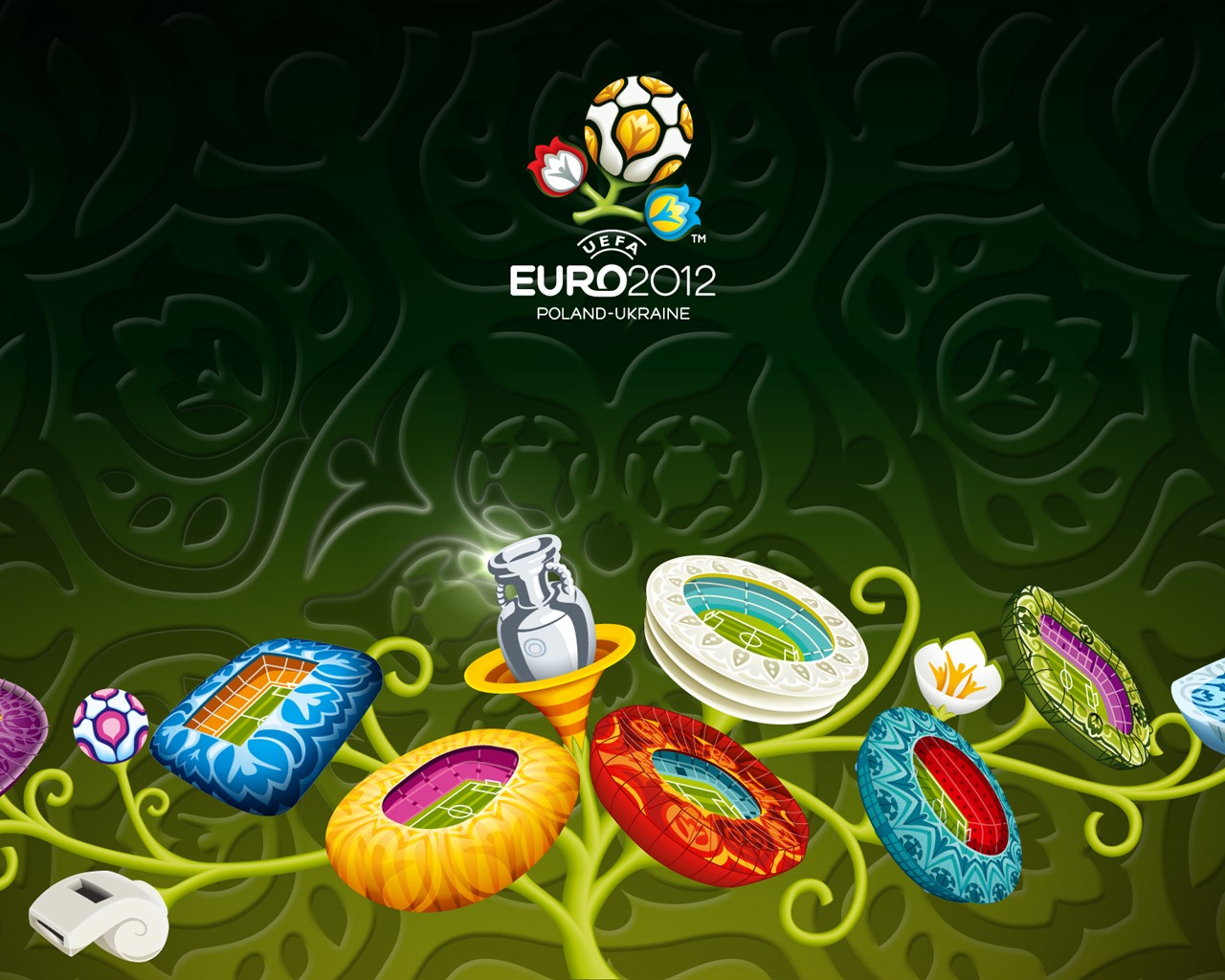 UEFA EURO 2012 HD wallpapers (2) #11 - 1280x1024