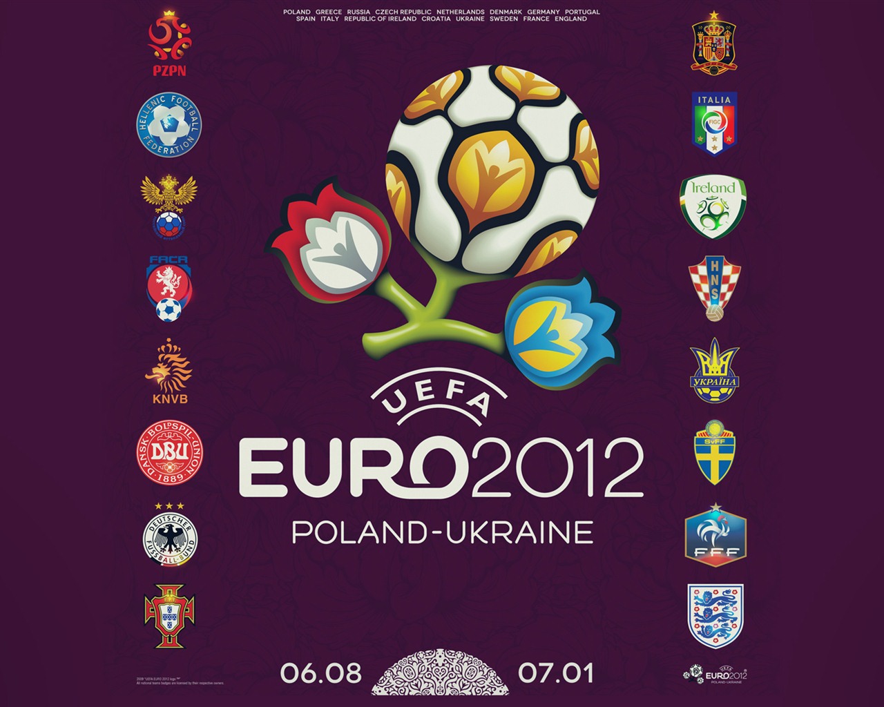 UEFA EURO 2012 HD wallpapers (2) #12 - 1280x1024