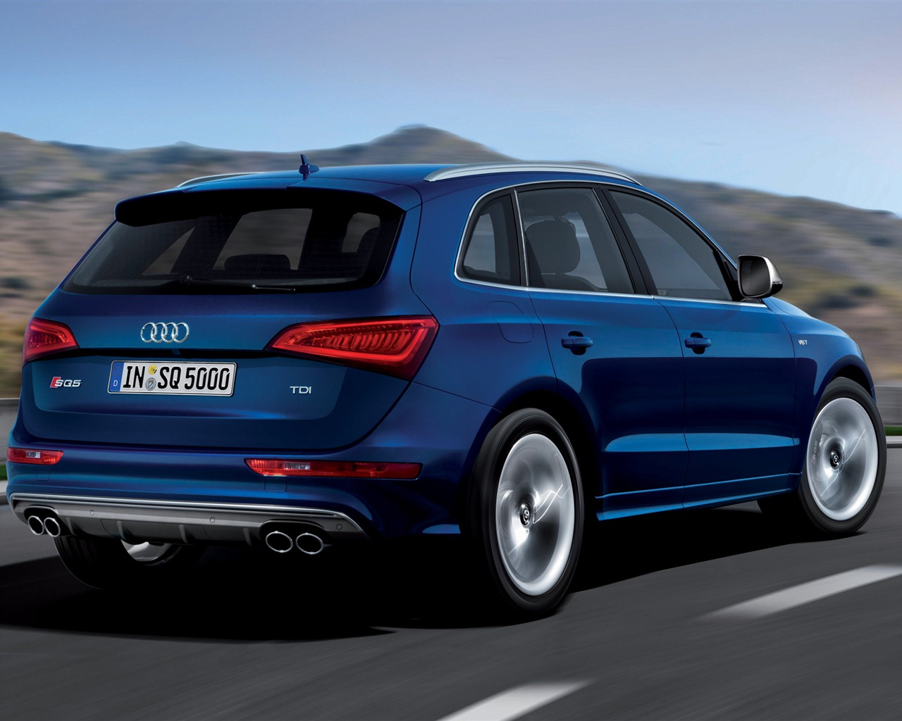 2013 Audi SQ5 TDI 奥迪 高清壁纸9 - 1280x1024