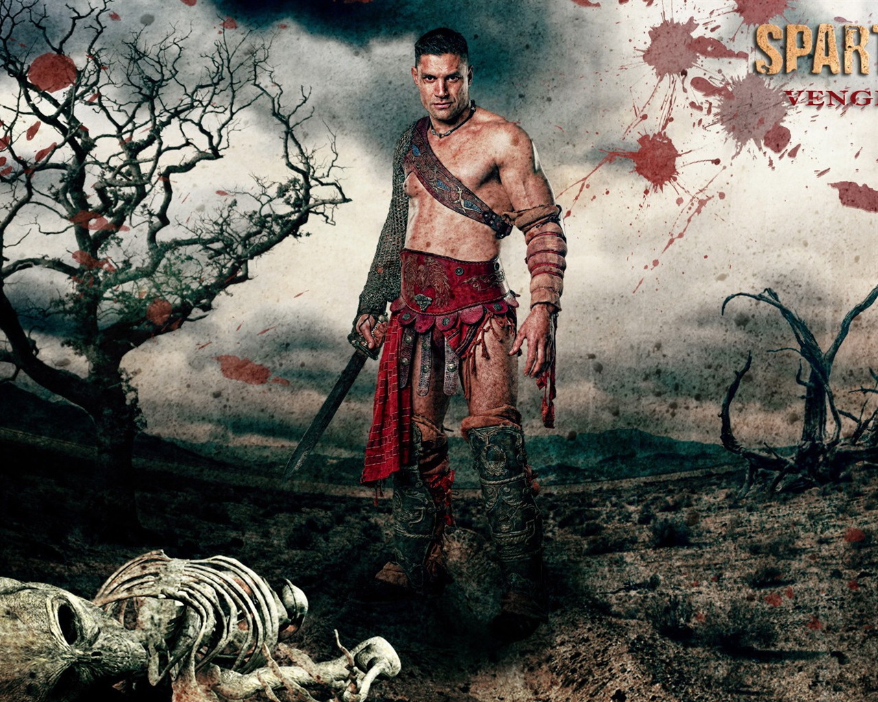 Spartacus: Blood and Sand 斯巴达克斯：血与沙 高清壁纸9 - 1280x1024