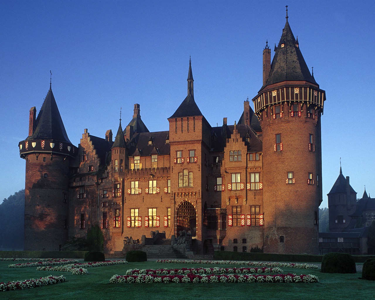 Windows 7 壁紙：歐洲的城堡 #2 - 1280x1024
